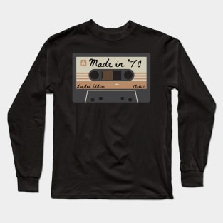 1970 Mixed Tape Limited Edition Classic Long Sleeve T-Shirt